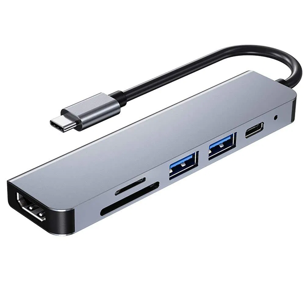 Compatible Ethernet Pd Multiport Type C to USB 3.0 Hub Splitter 5 6 7 8 11 in 1 Adapter Laptop Docking Station USB C Hub