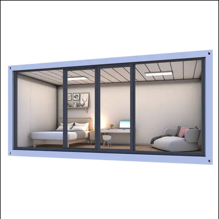 High Quality Portable Sunroom Container House Office Mobile Small House Prefabricated House