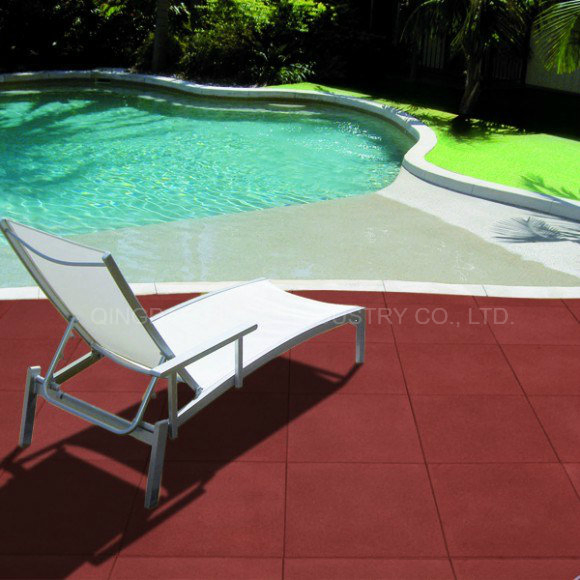 Environmentally Friendly Environmentally Friendly Solid Rubber Floor for Swimming Pool