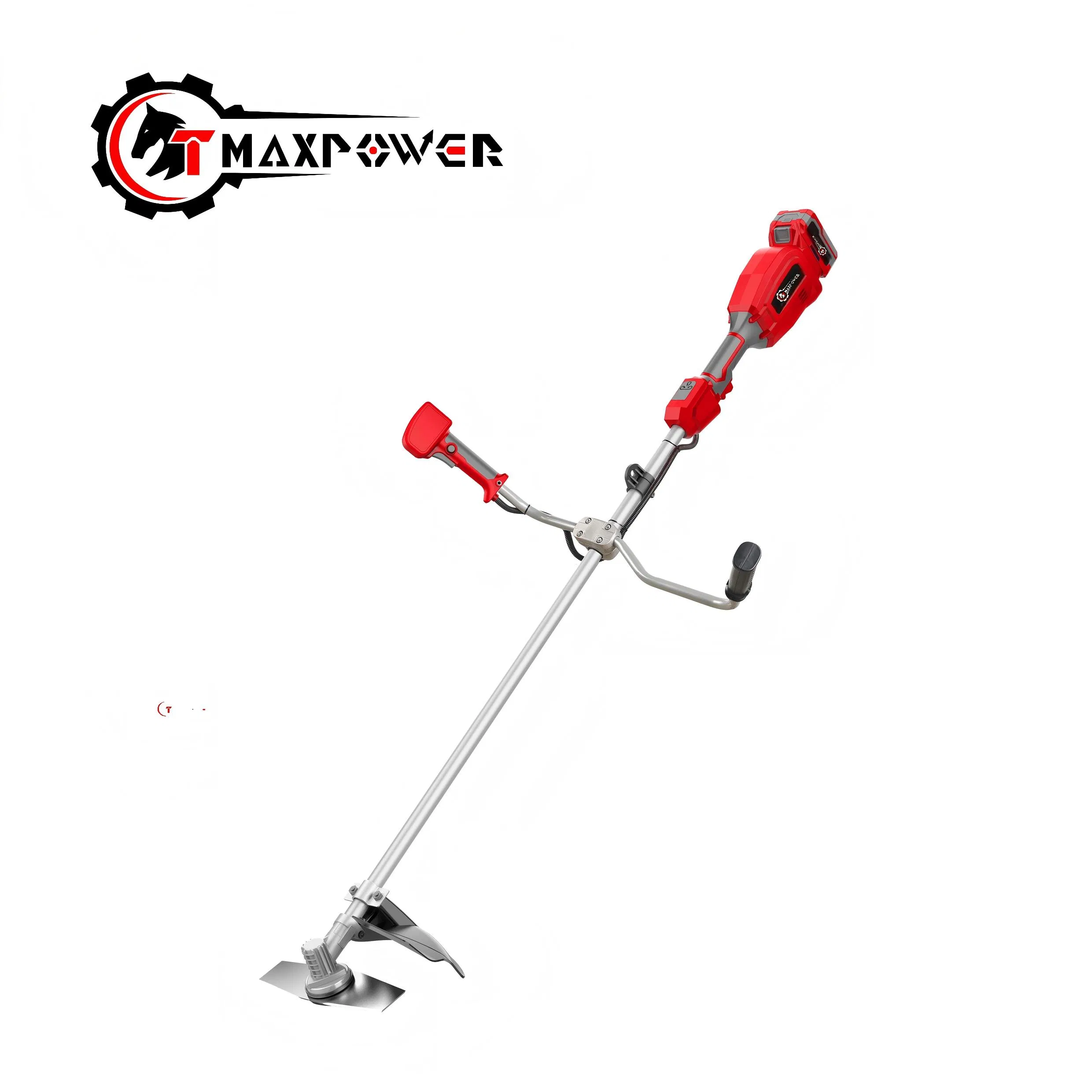 21V DC Lithium Battery String Trimmer Electric Brush Cutter with Blades TM-Gt309li