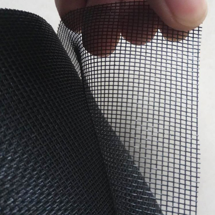 Black Coated Anti Theft SS304 316 Security Stainless Steel Wire Mesh Window Door Fly Screen