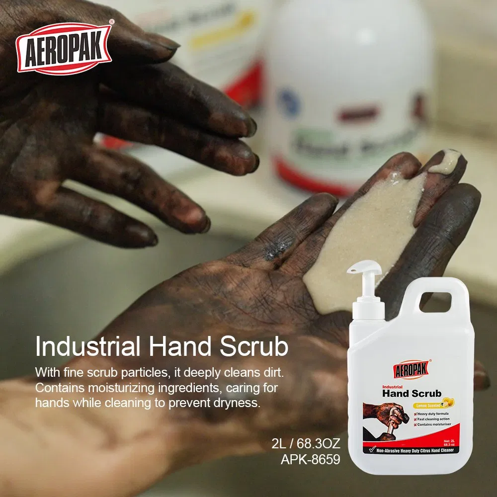 Aeropak 2L Bucket Hand Wash Hand Wash Paste Industrial Frosted Hand Wash Auto Repair-Specific Degreasing Hand Paste