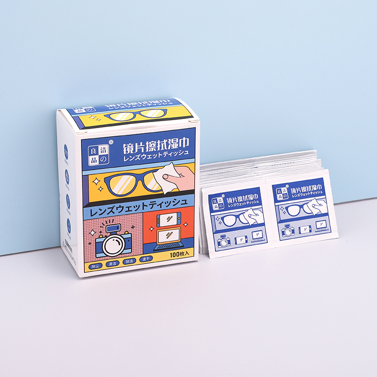 Hot Sale Glasses Disposable Lens Cleaning Wipes Electronic Screen Wipes Eyeglass Cleaning Wipes_Algz_1600