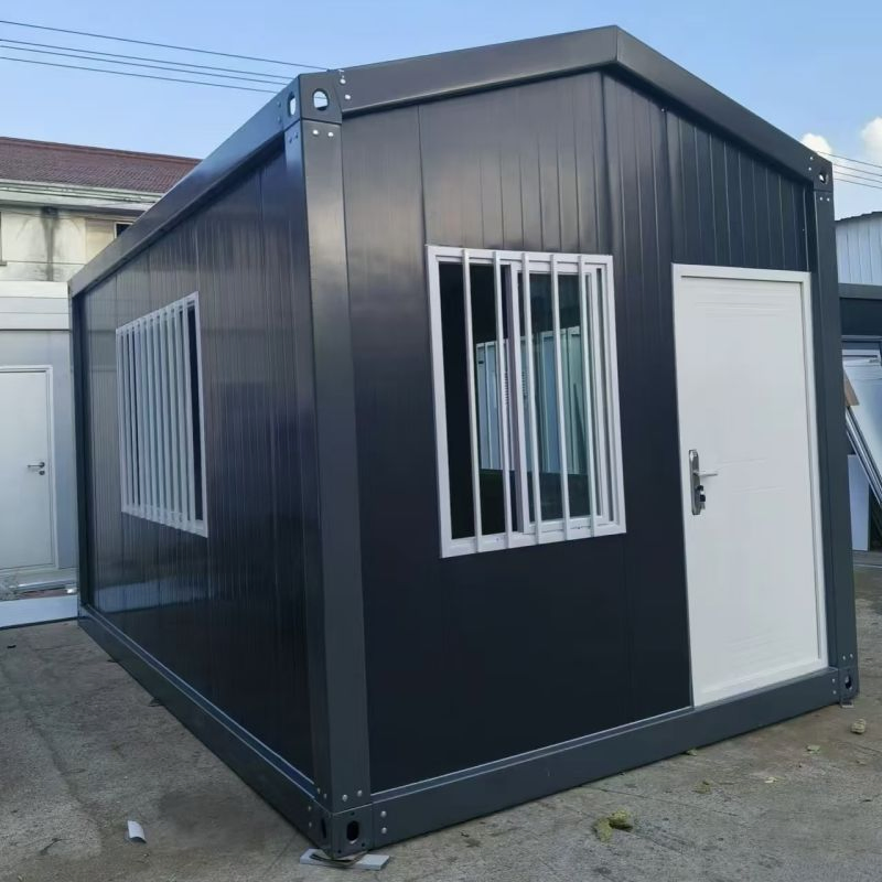 Fast Assemble Low Cost Steel Frame Structure Prefabricated Container Tiny Storehouse Prefab Apartment Modular Residential Green Foldable Mobile House