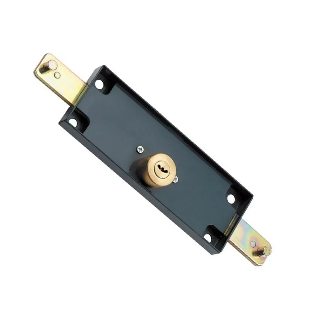 SL201 Iron Key Brass Cylinder Center Roller Shutter Lock