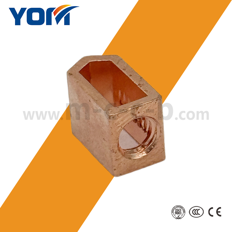 Lightning Protection Ground Cable Clamp Copper-Plated a-Type Ground Rod Clamp