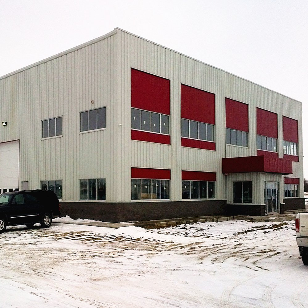 in China, Warehouses Are Constructed Using Prefabricated H-Shaped Columns and Beams From Welding Factories.