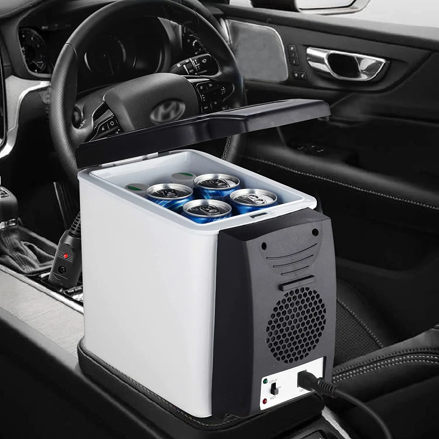 Кабель для автомобильного холодильника 12 В (2 контакта, 1.5 м)