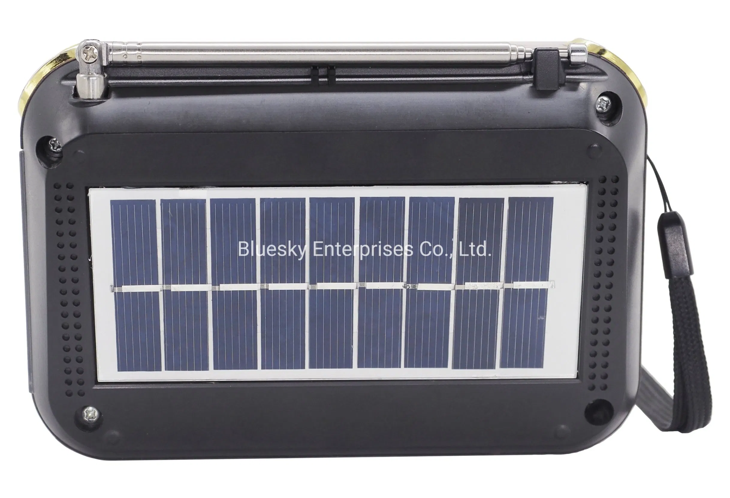 LED Flashlight USB MP3 Player Best Wireless Bluetooth Speaker Portable Solar Radio