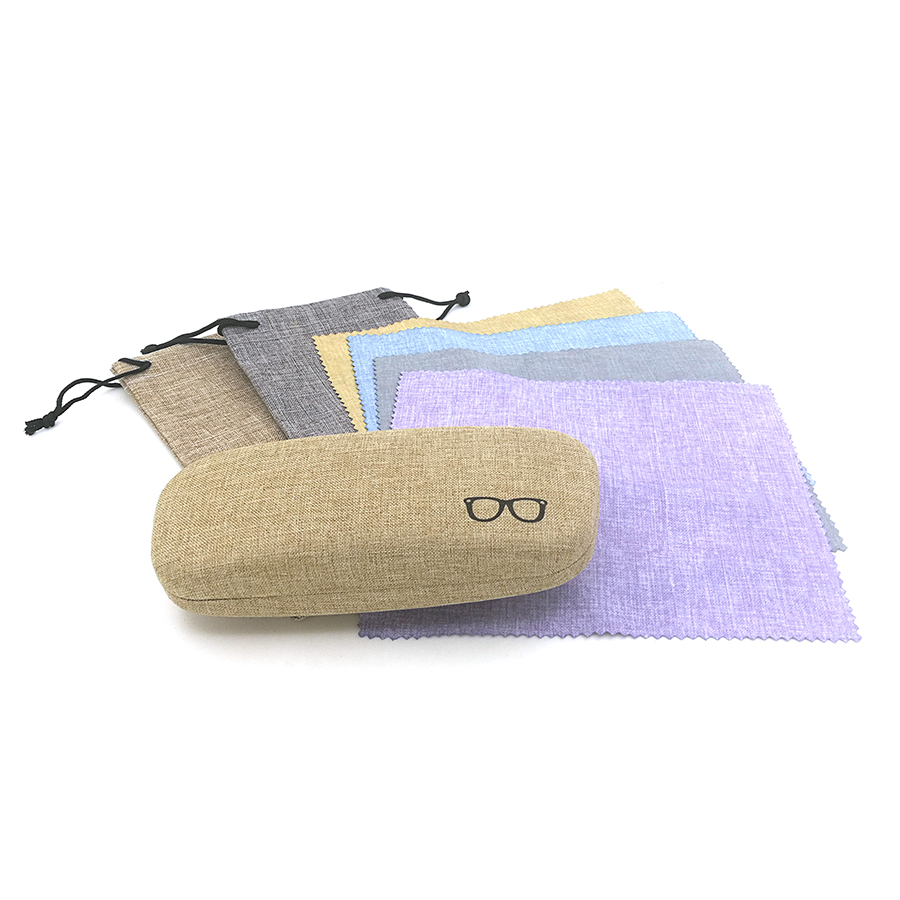 Wholesale Glasses Package Kit Set Cases Box Customized Logo Sunglasses Bags Eyewear Folding Case