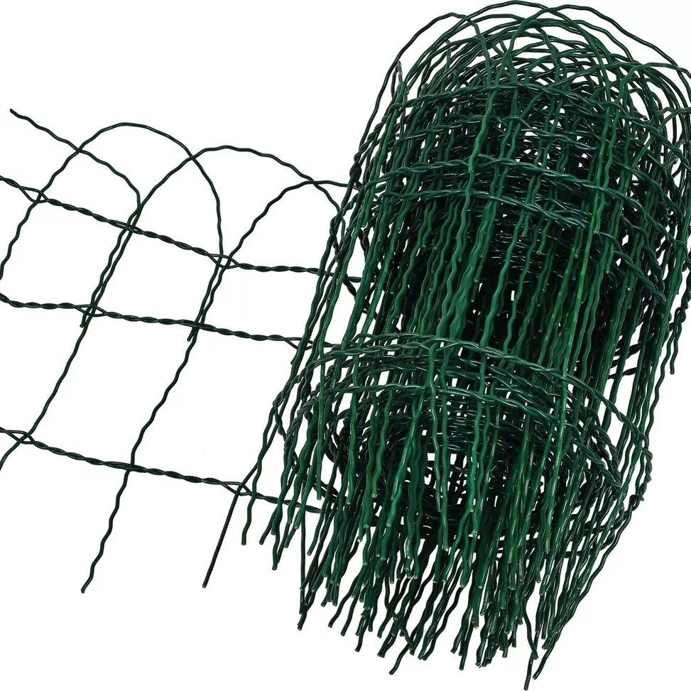 Rolled Fencing Landscape Fence PVC Coated Garden Border Fence