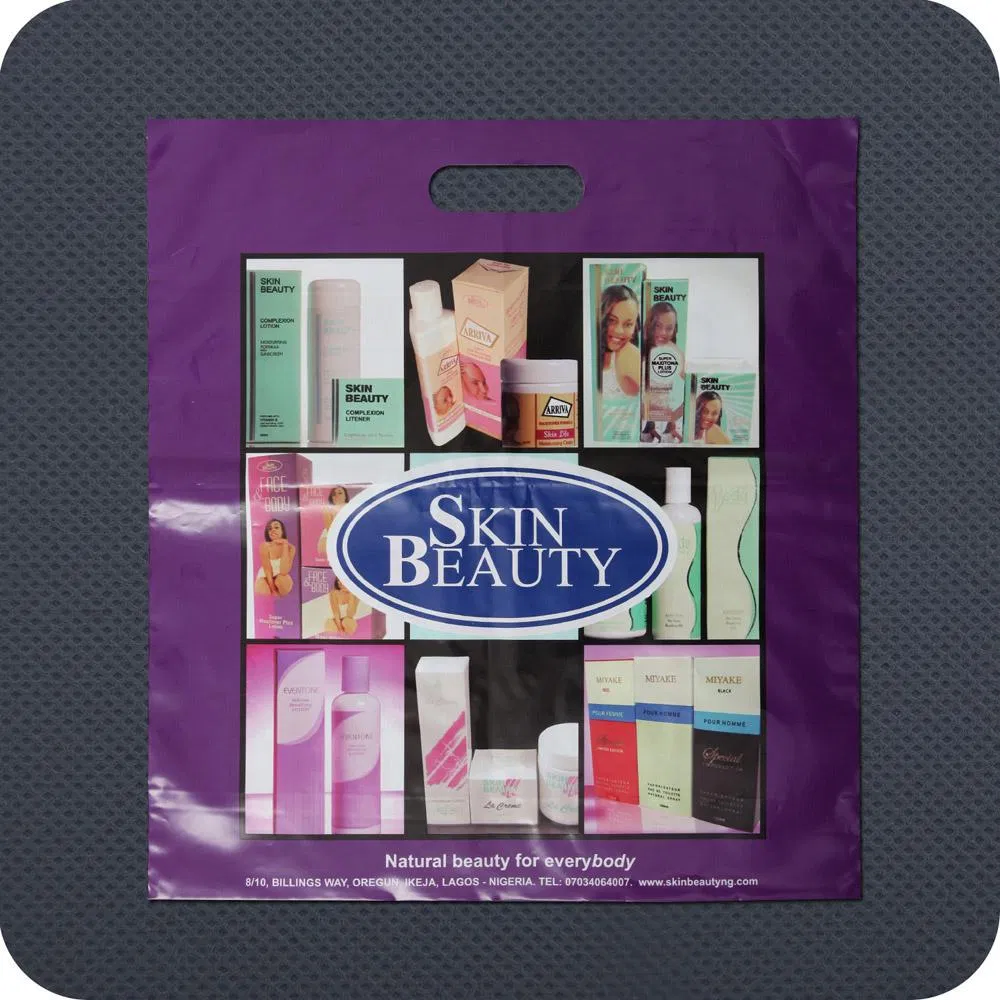 Custom Printed Plastic Gift Packaging Shopping Bag