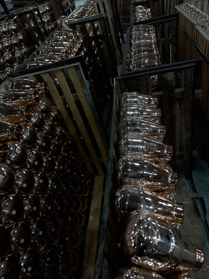 High Quality Gold Color Glass Refill