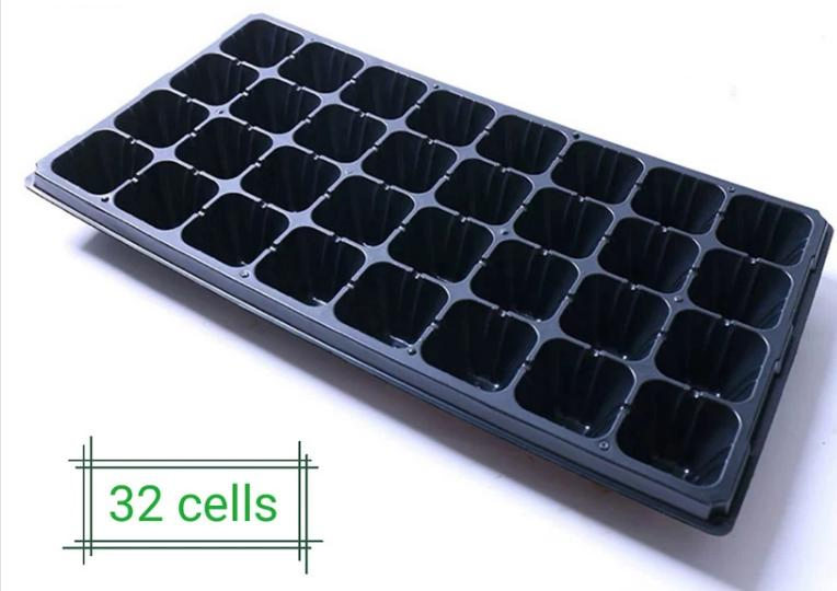 15 21 32 50 72 98 105 Cells PS Plastic Plant Seed Tray for Nursery Vegetables Seedling Tray
