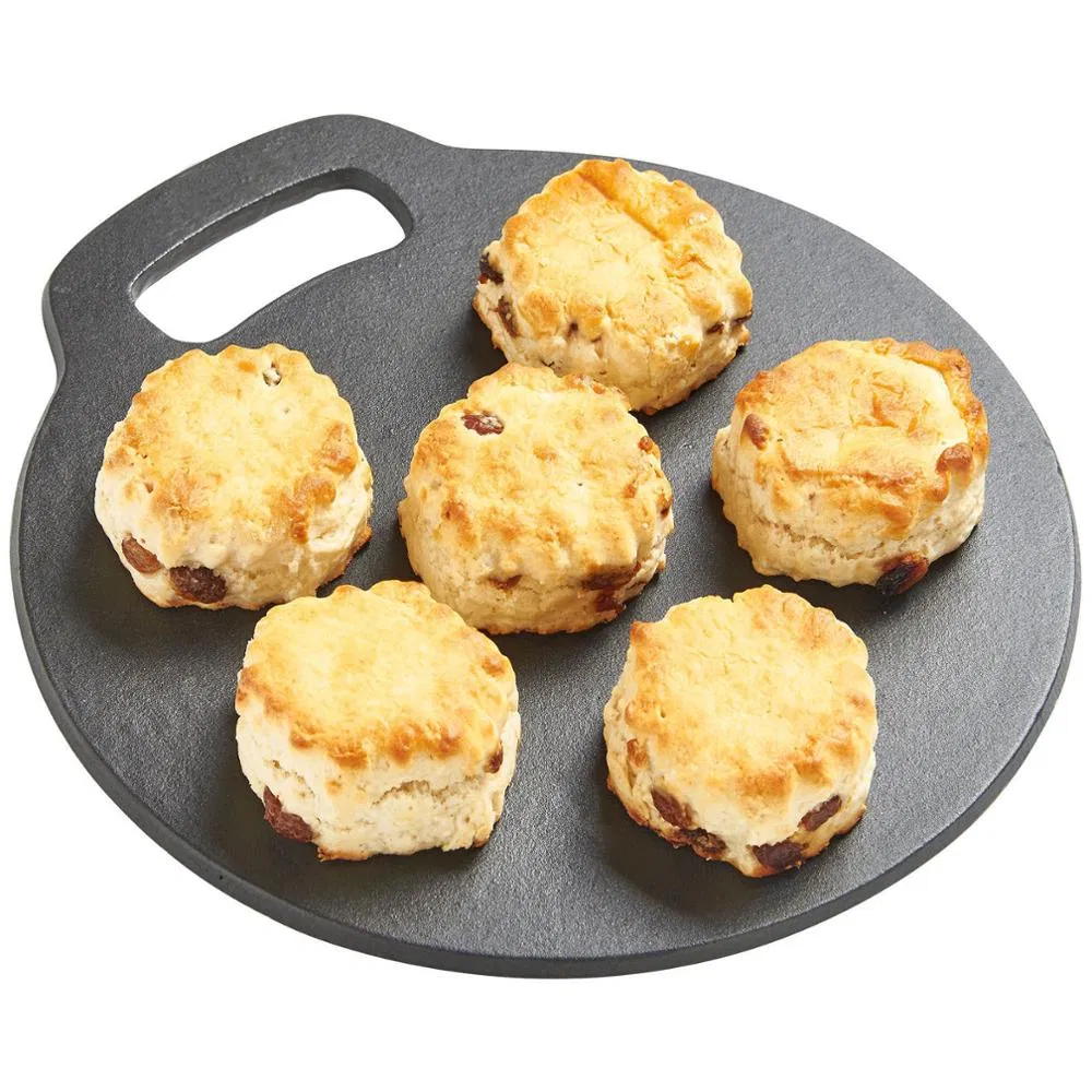 Cast Iron Pizza Bread Scones Baking Stone