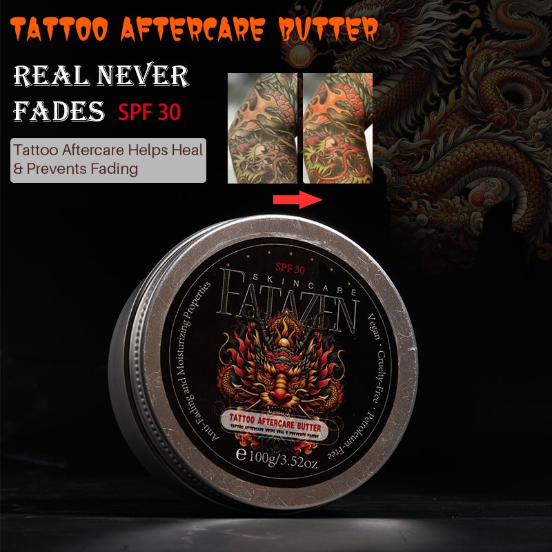 Moisturizing SPF30+ Anti-Tattoo Care Repair Yellow Ointment Organic Harmless Tattoo Butter