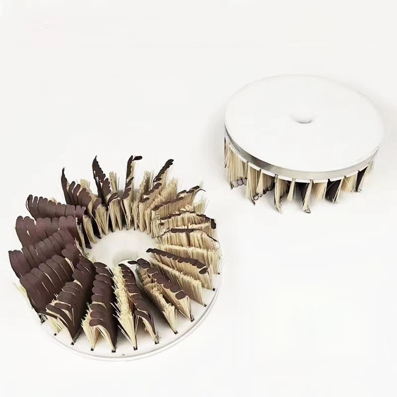 Low-Price Sale Irregular Shape Sander Sandpaper Sisal Strip Round Disc Polishing Sanding Brush
