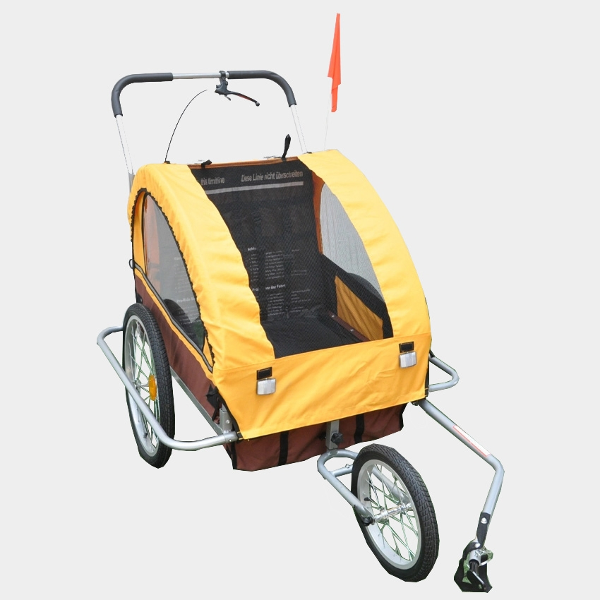 Kids Bike Pet Stroller Trailer Aluminum for Bicycle for Outside