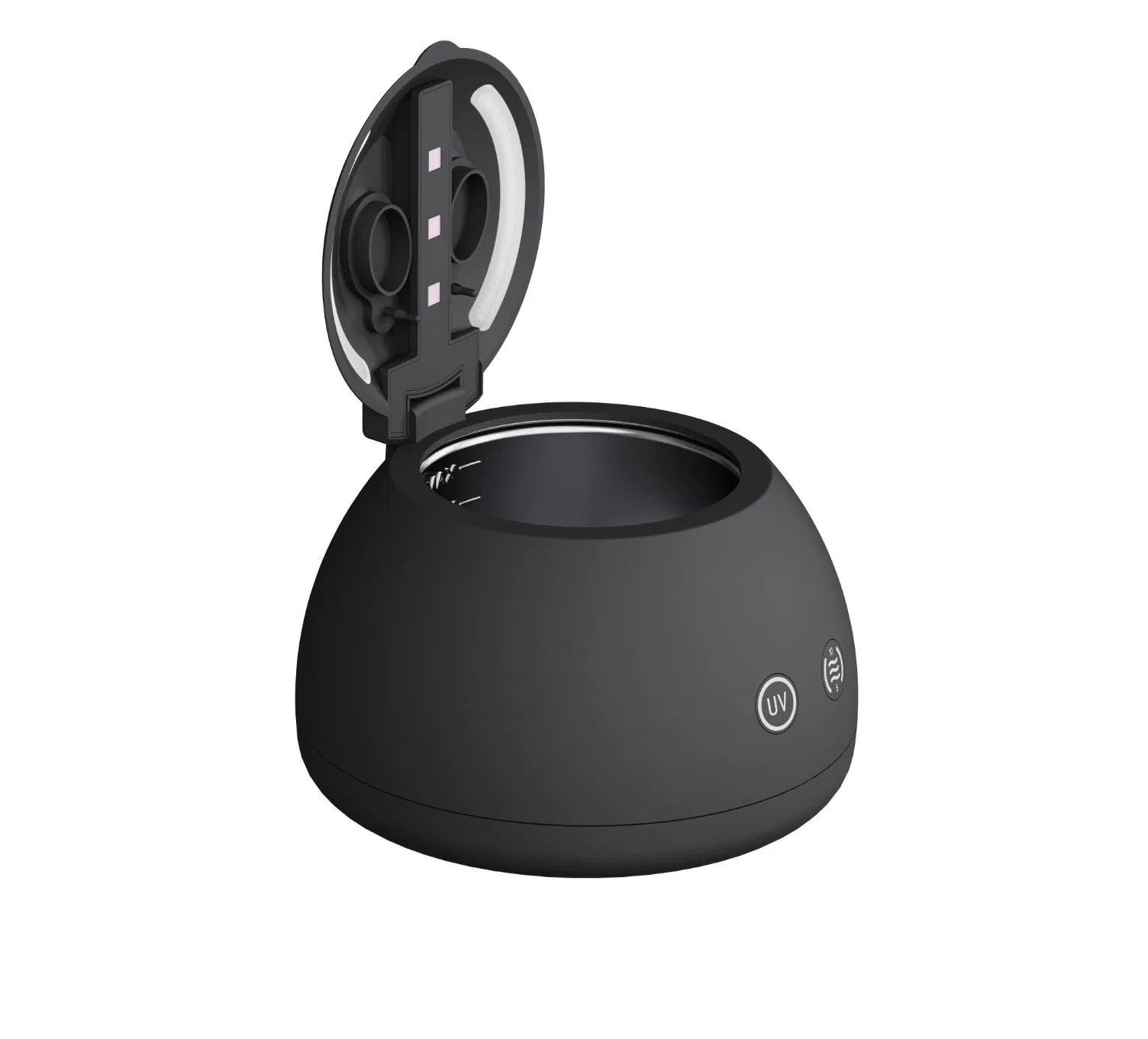 Invisalign Retainer Mouthguard Mini 250ml Ultrasonic Ultrasound Cleaner 28W with UV Sterilization