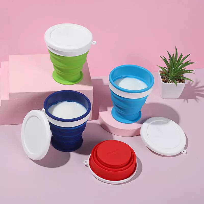 Складная силиконовая кружка для путешествий