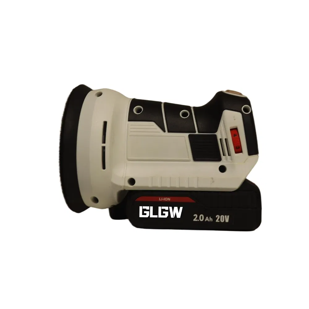 Glgw Battery Power Tools 18V 5 Inch Cordless Electric Random Orbital Sander