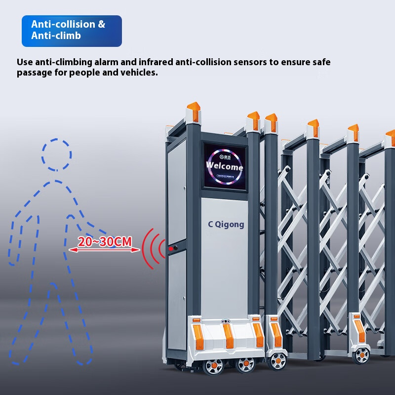 Ecuador Coastal Homes Corrosion-Proof Alloy Saltwater-Resistant Aluminum Retractable Gate