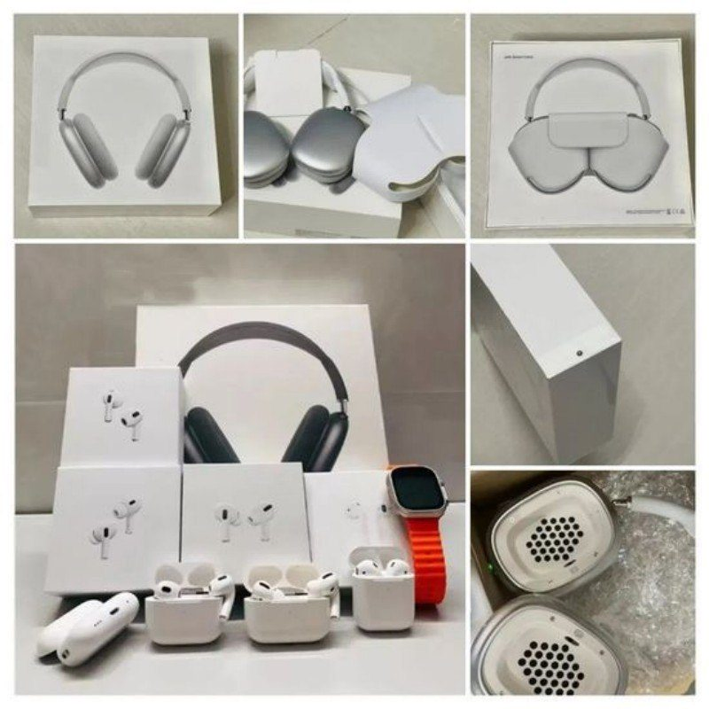 (Top-level version) Factory Wholesale Anc Noise Cancelling Wireless Bluetooth Earphone Headset Earbuds Headphone Air PRO Max 2 3 4 Pods 5