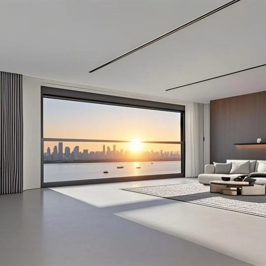 Solid Timber Window and Aluminum-Clad-Windows with PVC Window China and Metal Window Sliding Door