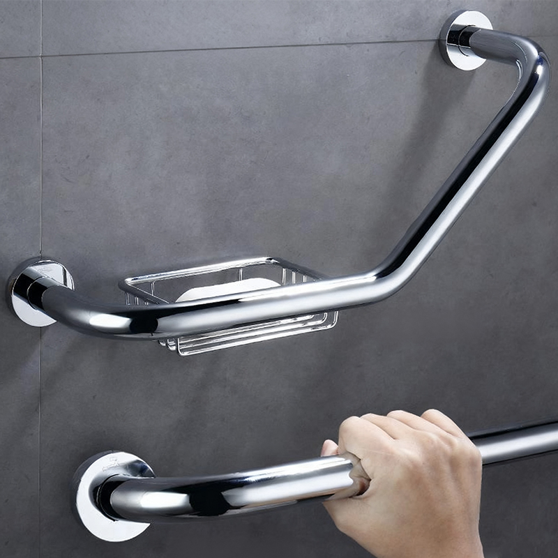 Black Steel Pipe Modern Stairs Wire Wall Second Hand Wrought Iron Elderly Bathtub Grab Rail Toilet Safety Hand Rail for Handrail Disabled