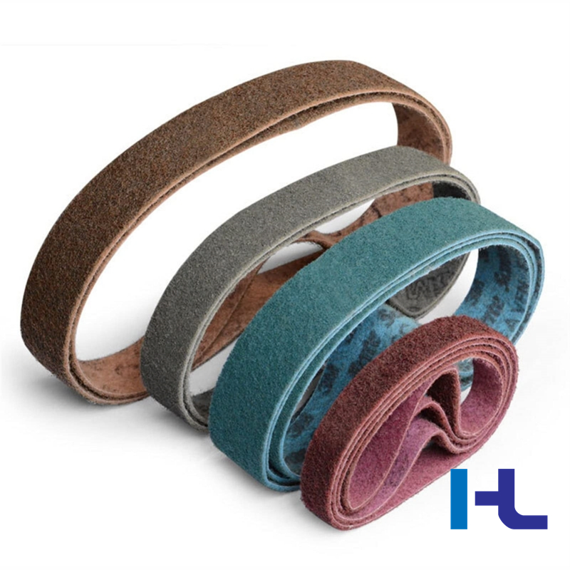 Flexible Non-Woven Scoth-Brite Abrasive Sanding Belt for Surface Conditioning and Polishing