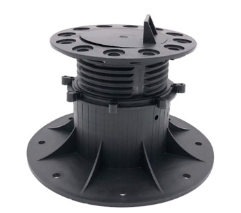 Raised Support Plastic Wood Composite WPC Adjustable Pedestal for Decking