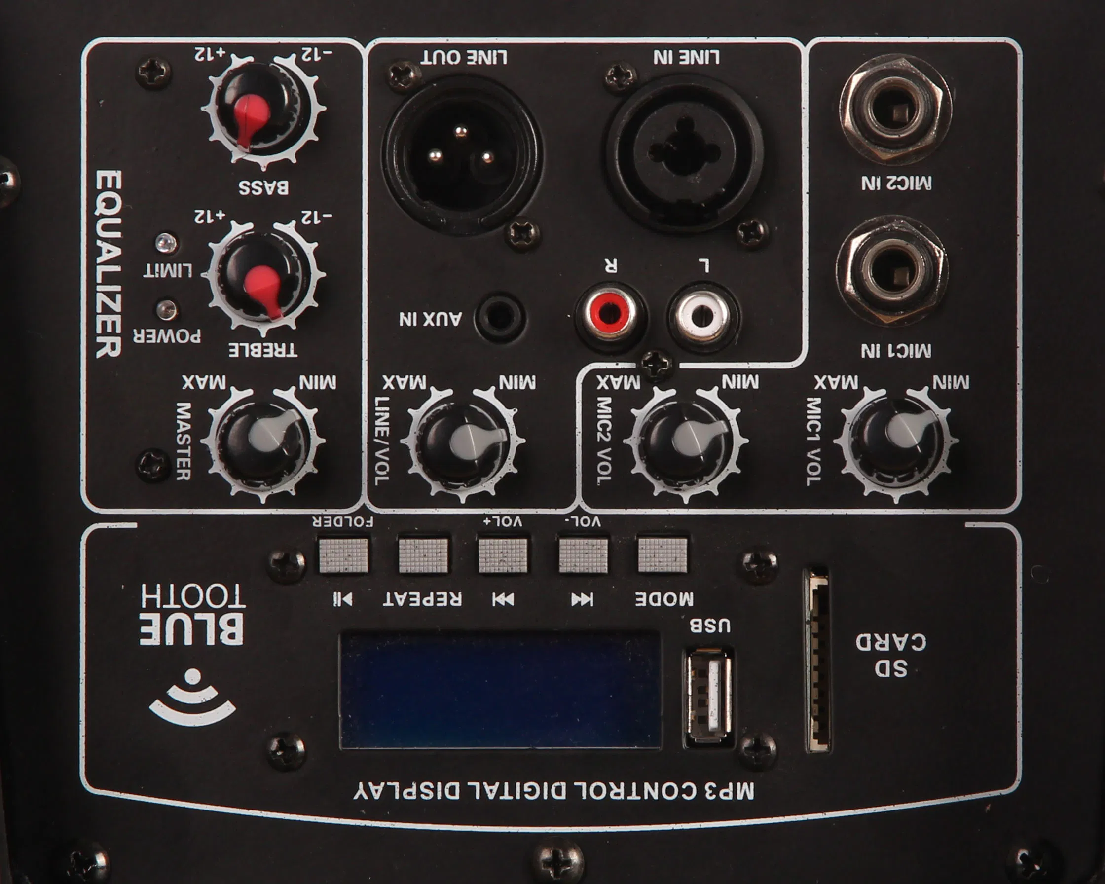 200watts 8 Inch Powered 2.1 Channel Bluetooth Loudspeaker System Speaker