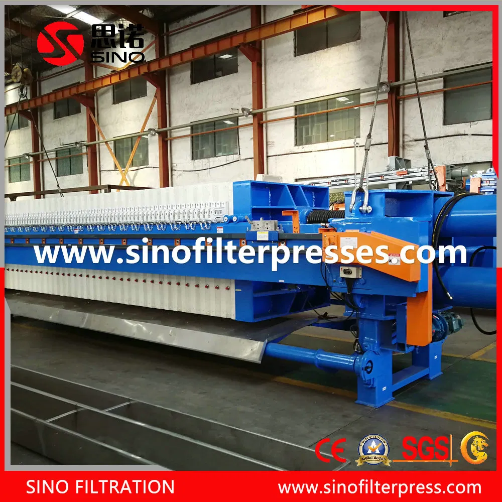 Мембранный фильтр-пресс для обезвоживания шлама
