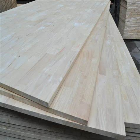 Finger Joint Board Rubber Wood 18mm Rubberwood Fjlb for Furniture