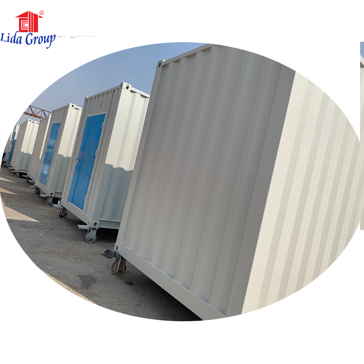 Shipping Container Bike Shop Garage