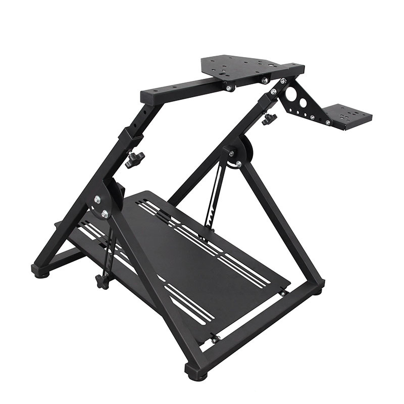 Custom Folding Racing Game Simulator Holder Bracket Foldable Gaming Steering Wheel Stand