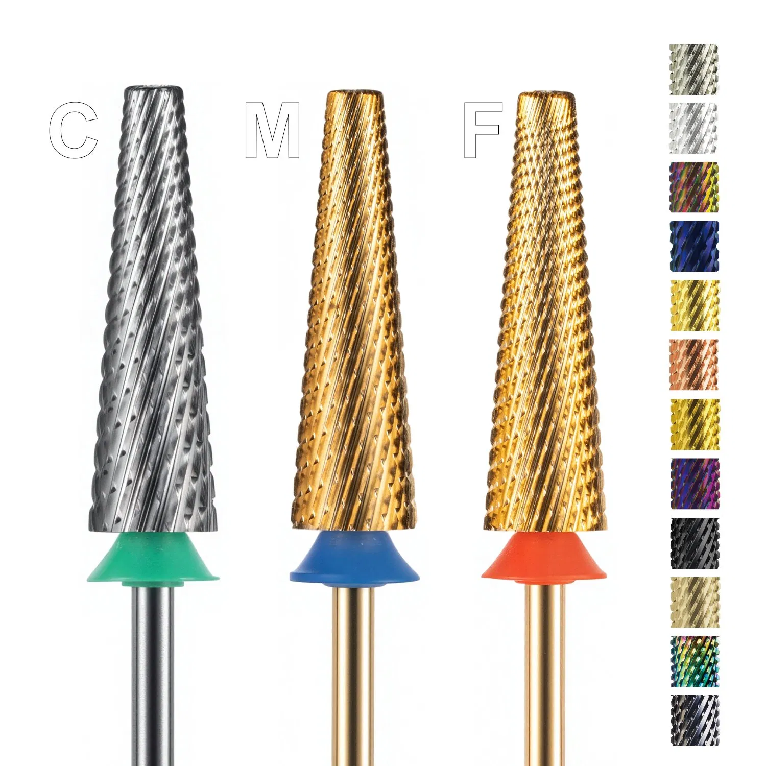Hot Sale Drill Bits Nails Tungsten Carbide Diamond Crystal Top Large Barrel Nail Drill Bit