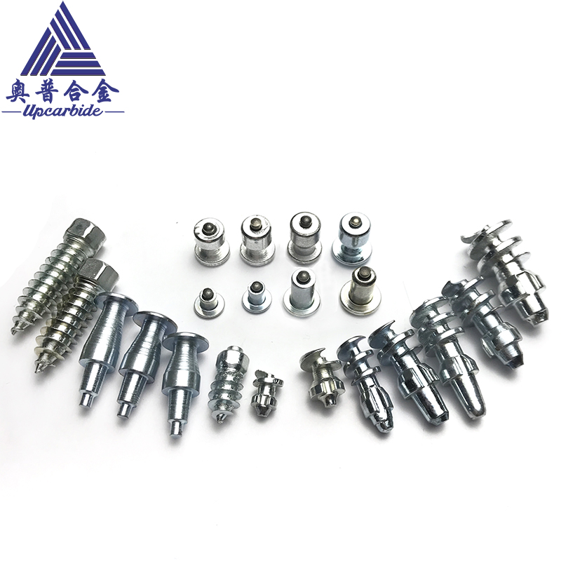 Various Models Tungsten Carbide Tire Studs Increasing Fiction Cemented Anti-Skid Nail OEM Support