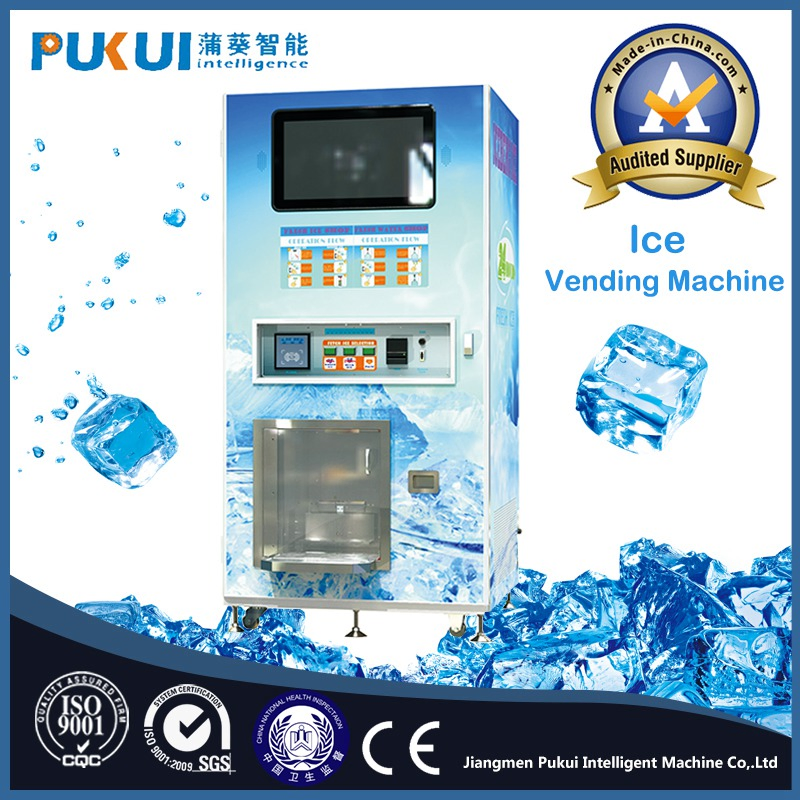 China Supplier Outdoor Self-Service Ice Cube Vending Machine
