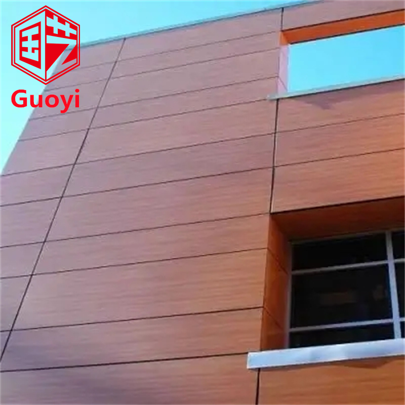 Aluminum Building Material Facade Wall Cladding Customized Veneer Curved Curtain Wall for Composite Panel Modern Metal