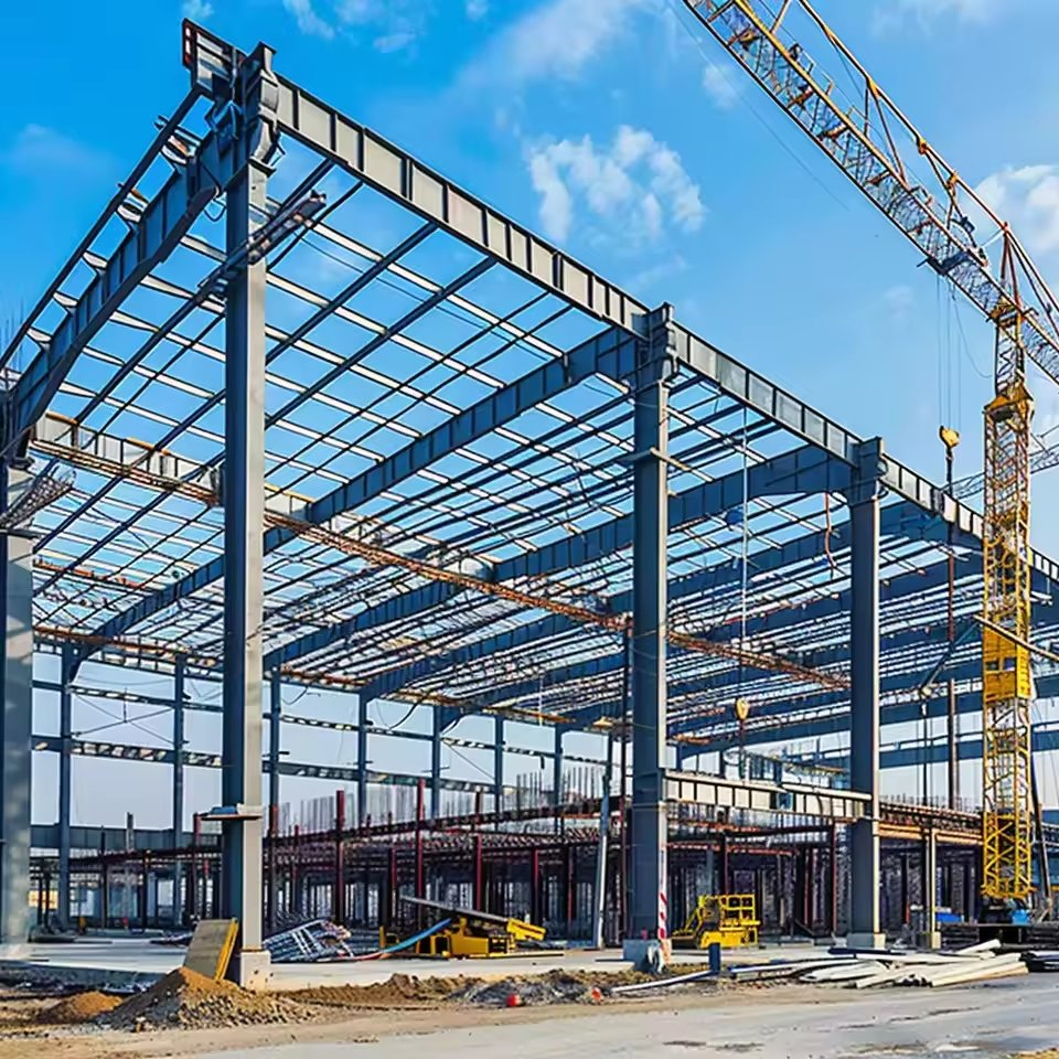 Customized Prefabricated Steel Structure Building Hotel Factory Workshop Warehouse Steel Building