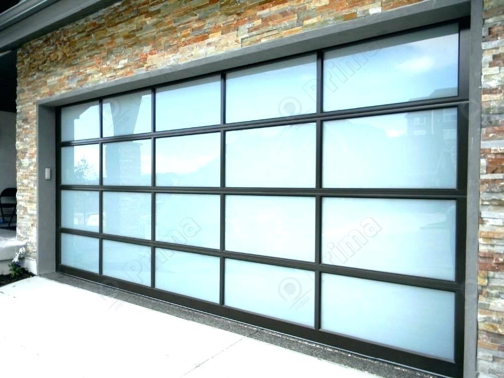Automatic Garage Goors Rolling Glass Shutter Aluminium Garage Door