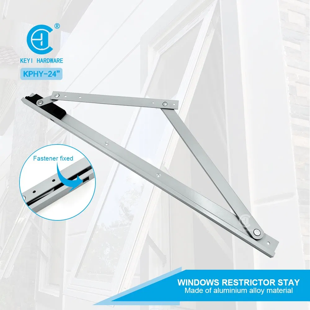 22mm Square Groove Aluminum Friction Stay 2 Bar for Casement Window Hinge