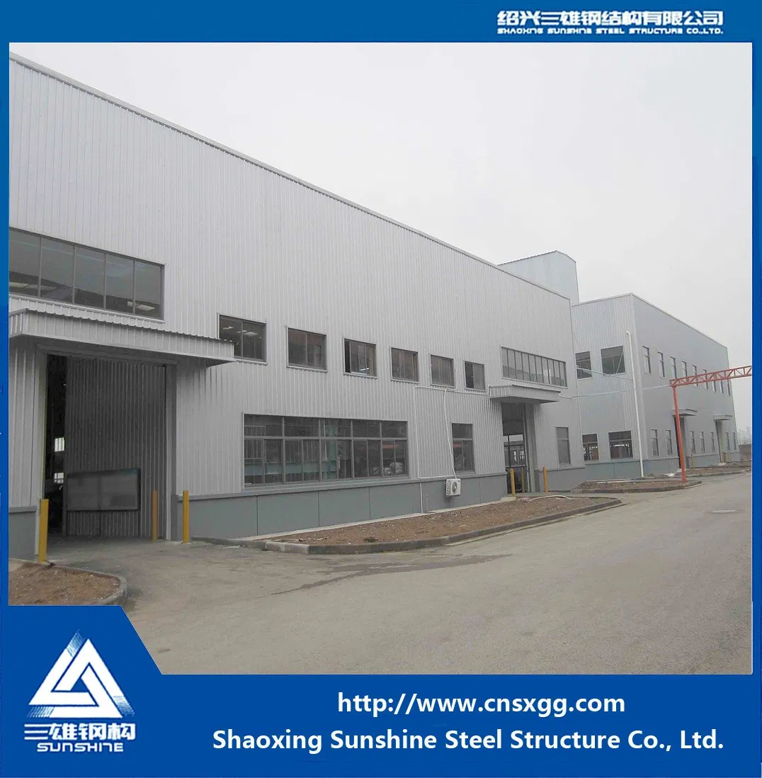 Steel Construction Used on Prefab House From China Manufacturer