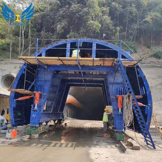 Lianggong Hydraulic Tunnel Lining Trolley for Subways