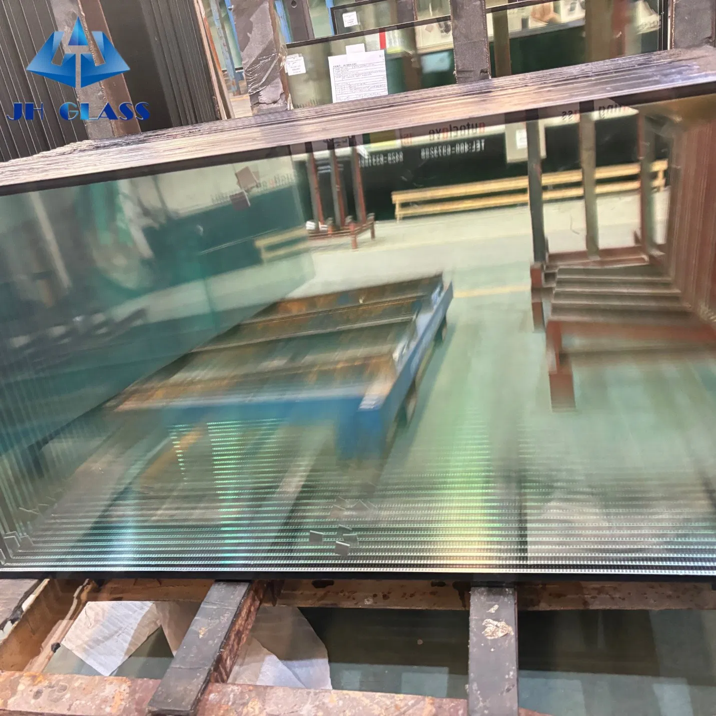 Thermal Insulation Custom Glass for High-Rise Curtain Wall Laminated