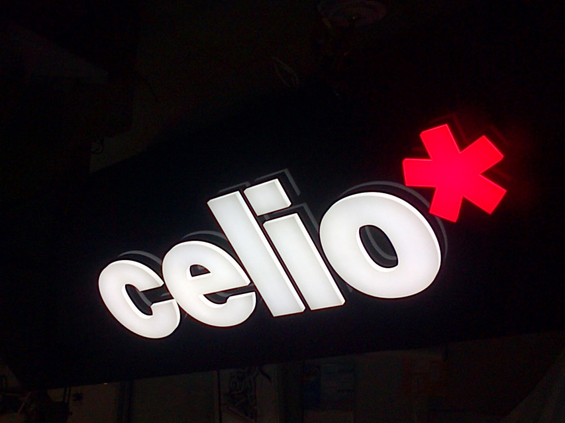 LED DOT Matrix Letter, Stainless Steel Advertising LED Display Billboard