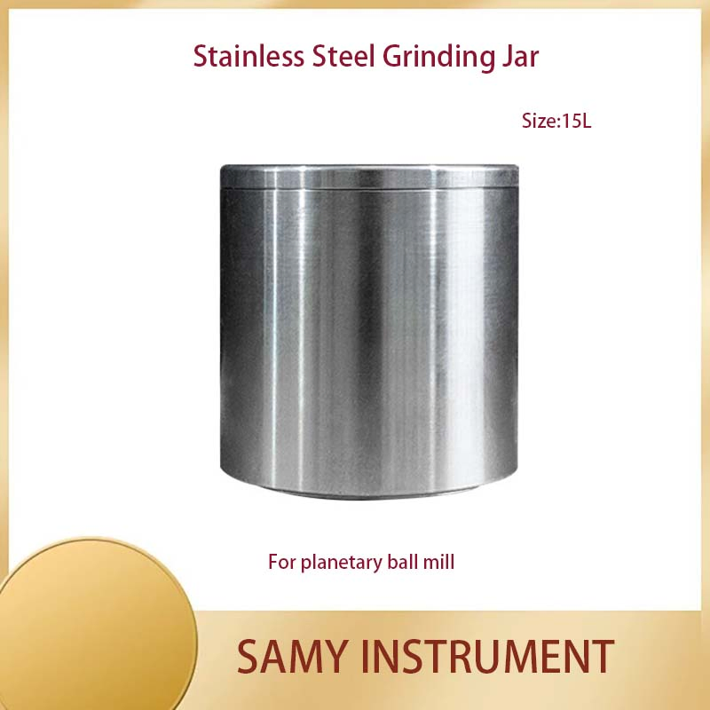Samy 15L SUS304 Stainless Steel Grinding Jar for Planetary Ball Mill Machine
