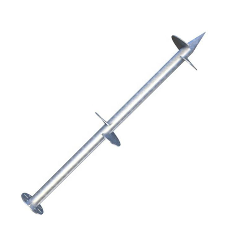 76-2000 mm Ground Screw Anchor Pile Large Quantity Hardware Screw Anchor
