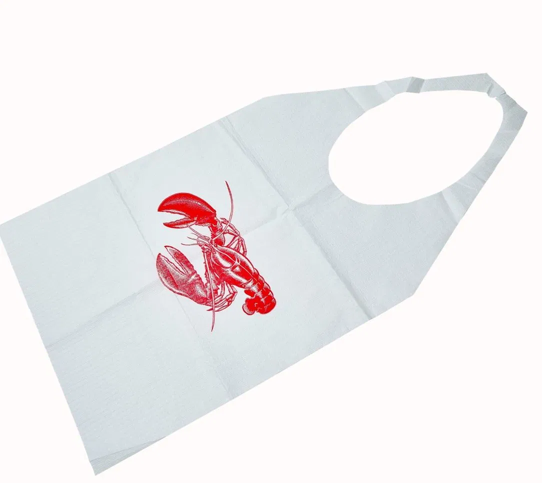 Disposable Bib Apron Dental Patient Waterproof Bibs Nursing Home Catering Barbecue Adult Aprons Baby Bibs